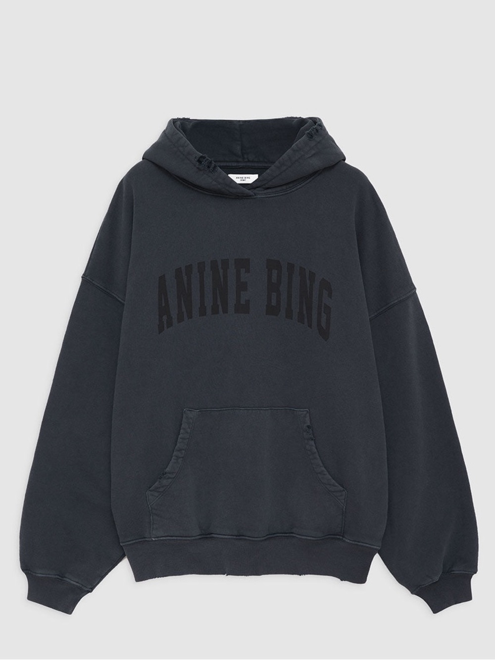 ANINE BING- Dark Washed Black Sweatshirt